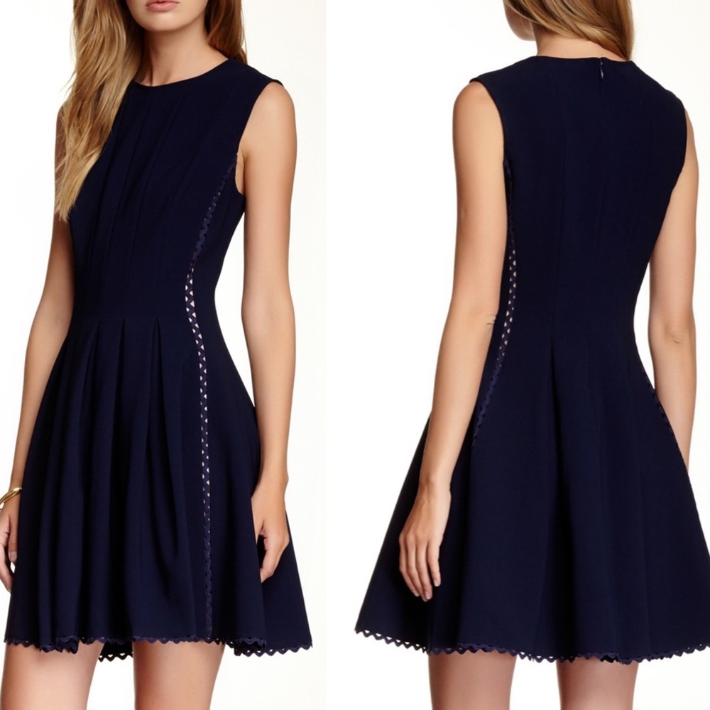 Jill Stuart black dress with side details